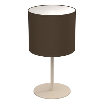 Stolná lampa ARDEN 1xE27/15W/230V béžová/hnedá