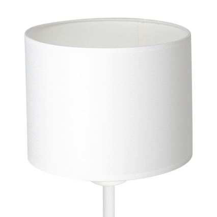 Stolná lampa ARDEN 1xE27/60W/230V pr. 18 cm biela