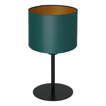 Stolná lampa ARDEN 1xE27/60W/230V pr. 18 cm zelená/zlatá