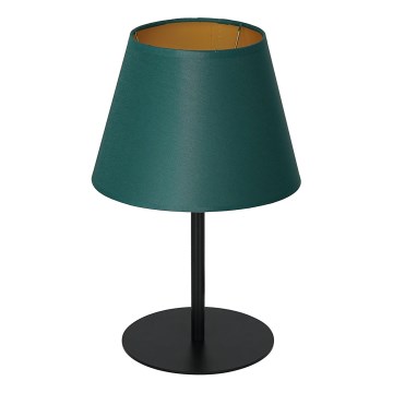 Stolná lampa ARDEN 1xE27/60W/230V pr. 20 cm zelená/zlatá