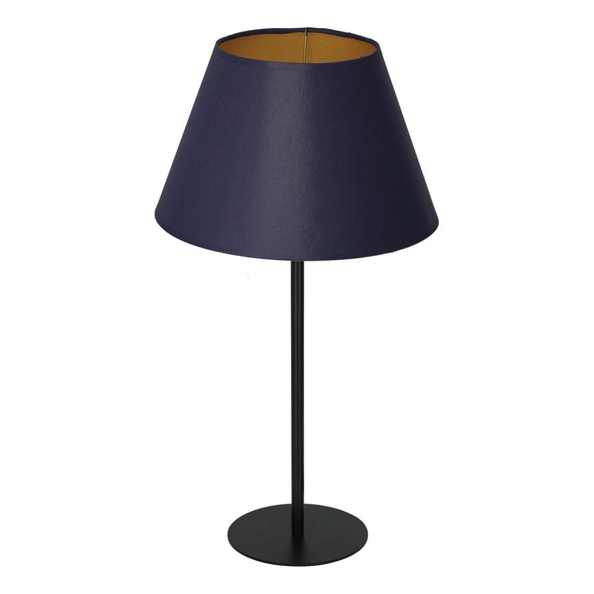 Stolná lampa ARDEN 1xE27/60W/230V pr. 30 cm fialová/zlatá