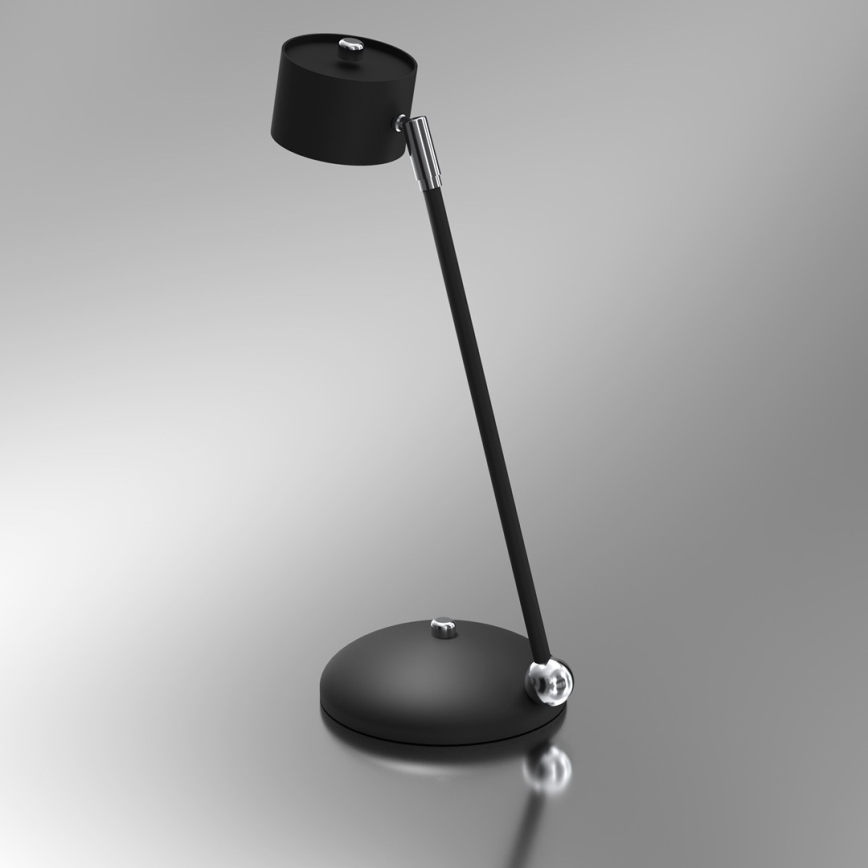 Stolná lampa ARENA 1xGX53/11W/230V čierna/lesklý chróm