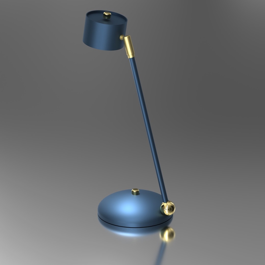 Stolná lampa ARENA 1xGX53/11W/230V modrá/zlatá