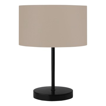 Stolná lampa AYD 1xE27/40W/230V béžová/čierna