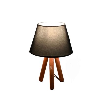 Stolná lampa AYD 1xE27/40W/230V hnedá/antracit