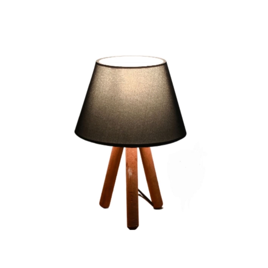 Stolná lampa AYD 1xE27/40W/230V hnedá/antracit