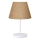 Stolná lampa AYD 1xE27/40W/230V hnedá/biela