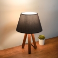 Stolná lampa AYD 1xE27/40W/230V hnedá/čierna
