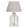Stolná lampa AYD 1xE27/40W/230V krémová/číra