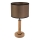 Stolná lampa BENITA 1xE27/60W/230V 48 cm hnedá/dub