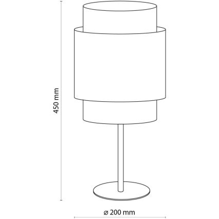 Stolná lampa BOHO 1xE27/15W/230V čierna/ratan