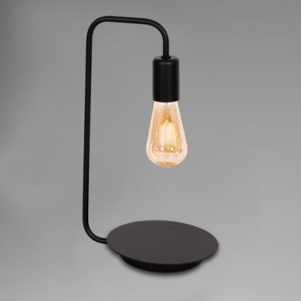 Stolná lampa BRENDA 1xE27/60W/230V čierna