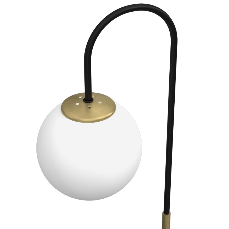 Stolná lampa CAMBRIDGE 1xE14/60W/230V čierna/mosadz