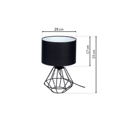 Stolná lampa COLIN 1xE27/60W/230V