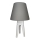 Stolná lampa CONE 1xE27/60W/230V biela/šedá