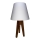 Stolná lampa CONE 1xE27/60W/230V dub biela