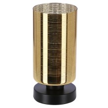 Stolná lampa COX 1xE27/60W/230V zlatá