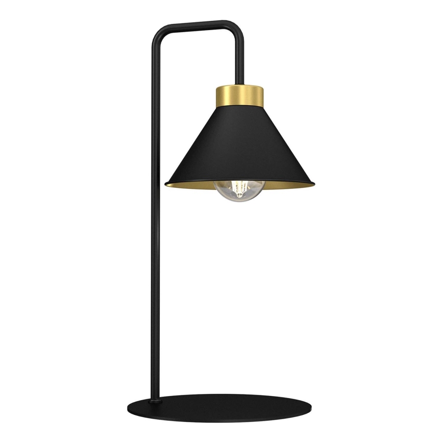 Stolná lampa DEMET 1xE27/15W/230V čierna/zlatá