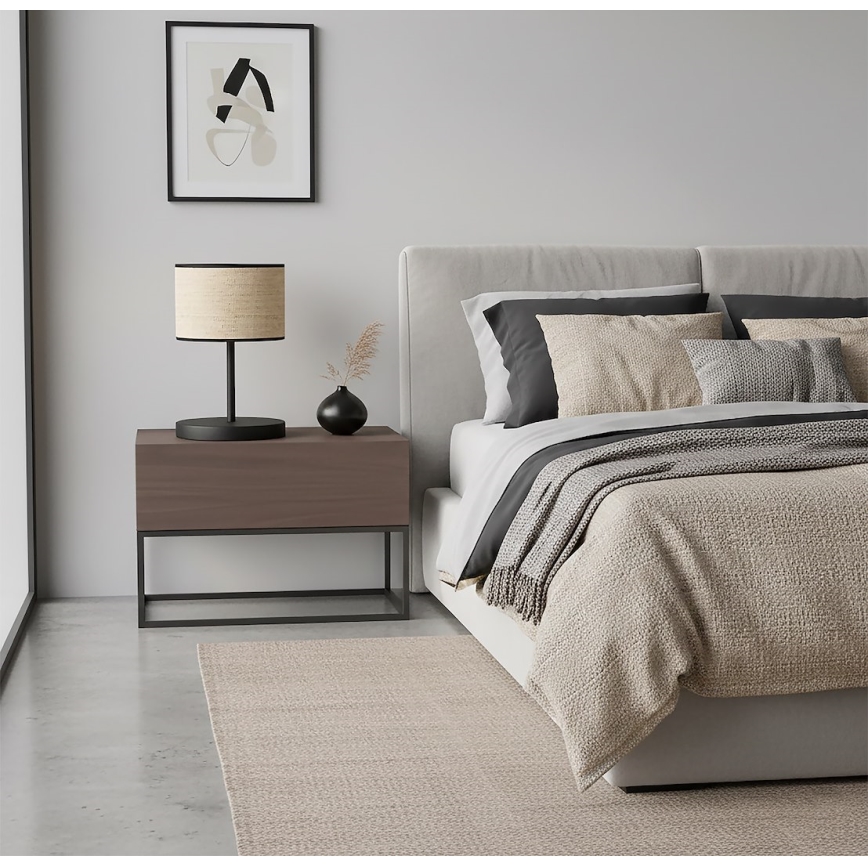 Stolná lampa ECO 1xE27/15W/230V béžová/ratan