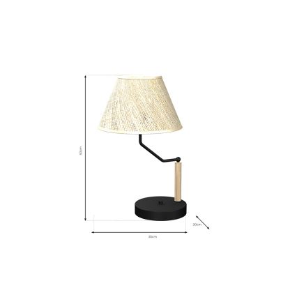 Stolná lampa ETNA 1xE27/60W/230V