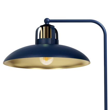 Stolná lampa FELIX 1xE27/60W/230V modrá