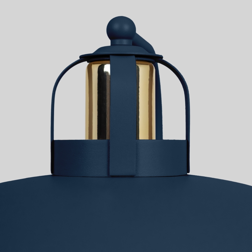 Stolná lampa FELIX 1xE27/60W/230V modrá