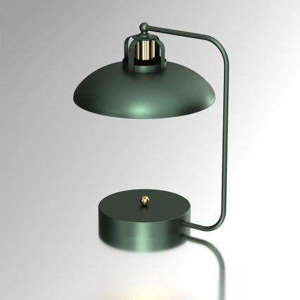 Stolná lampa FELIX 1xE27/60W/230V zelená