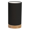 Stolná lampa FIRE 1xE27/25W/230V dub/čierna dub