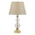 Stolná lampa GOLD CRYSTAL 1xE27/40W/230V béžová/zlatá
