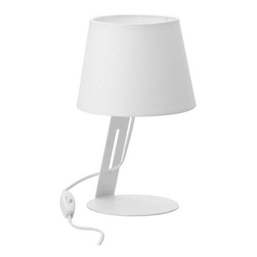 Stolná lampa GRACIA 1xE27/60W/230V biela