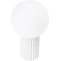 Stolná lampa HALO 1xG9/8W/230V pr. 12 cm biela