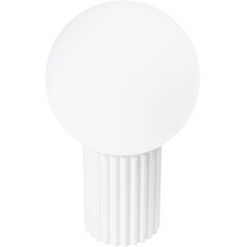 Stolná lampa HALO 1xG9/8W/230V pr. 12 cm biela