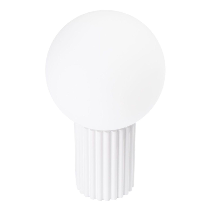 Stolná lampa HALO 1xG9/8W/230V pr. 12 cm biela