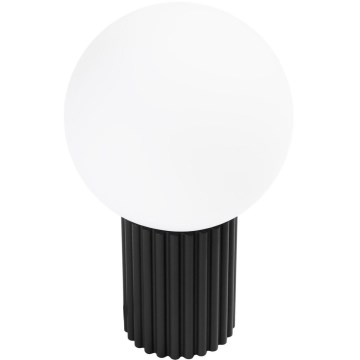 Stolná lampa HALO 1xG9/8W/230V pr. 12 cm čierna
