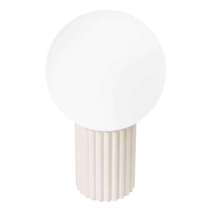 Stolná lampa HALO 1xG9/8W/230V pr. 12 cm krémová