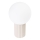 Stolná lampa HALO 1xG9/8W/230V pr. 12 cm krémová