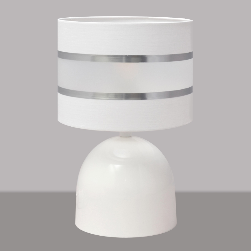 Stolná lampa HELEN 1xE27/15W/230V biela