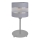 Stolná lampa HELEN 1xE27/15W/230V šedá/strieborná