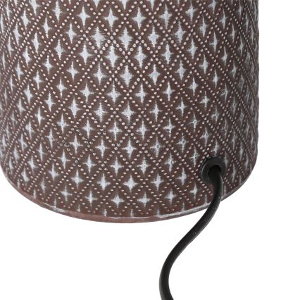 Stolná lampa INER 1xE14/40W/230V hnedá