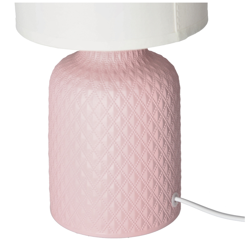 Stolná lampa INER 1xE14/40W/230V ružová