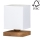 Stolná lampa INGER 1xE27/25W/230V dub – FSC certifikované