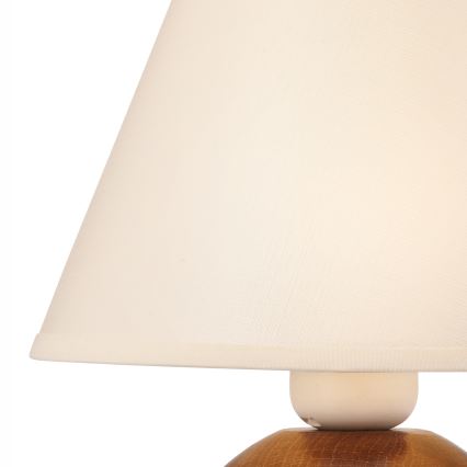 Stolná lampa JUTA 1xE27/60W/230V buk - FSC certifikované