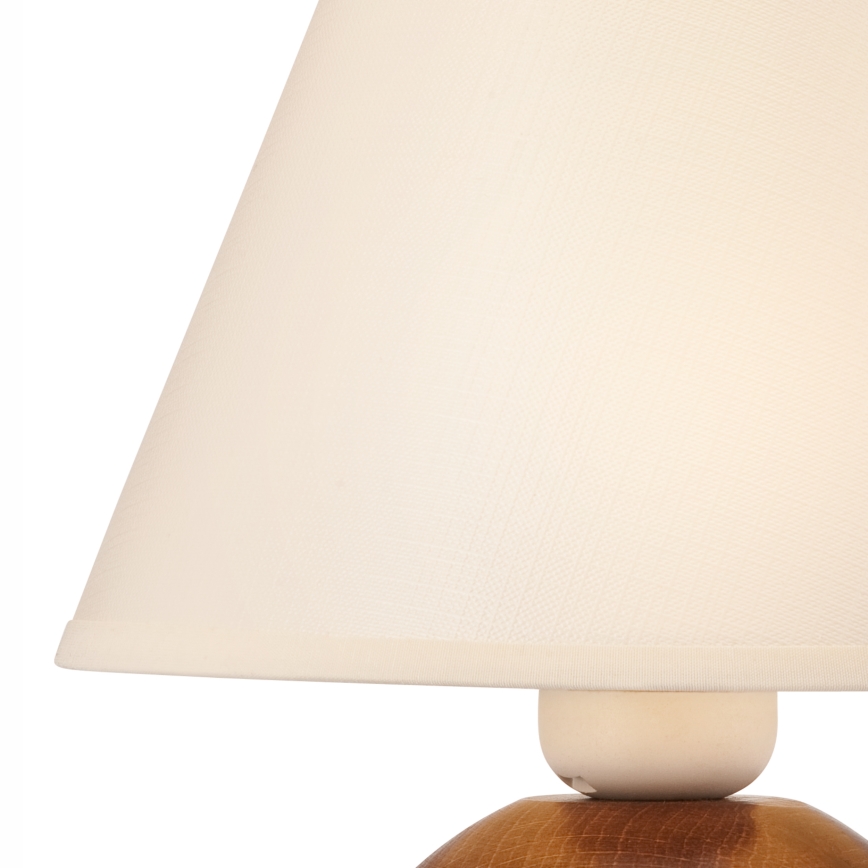 Stolná lampa JUTA 1xE27/60W/230V buk - FSC certifikované