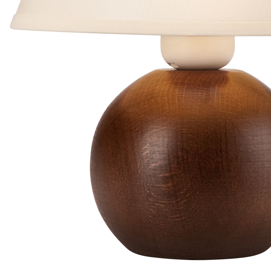 Stolná lampa JUTA 1xE27/60W/230V buk - FSC certifikované