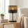Stolná lampa KARBON 1xE27/15W/230V čierna/hnedá