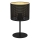 Stolná lampa LOFT SHADE 1xE27/60W/230V pr. 18 cm čierna/zlatá