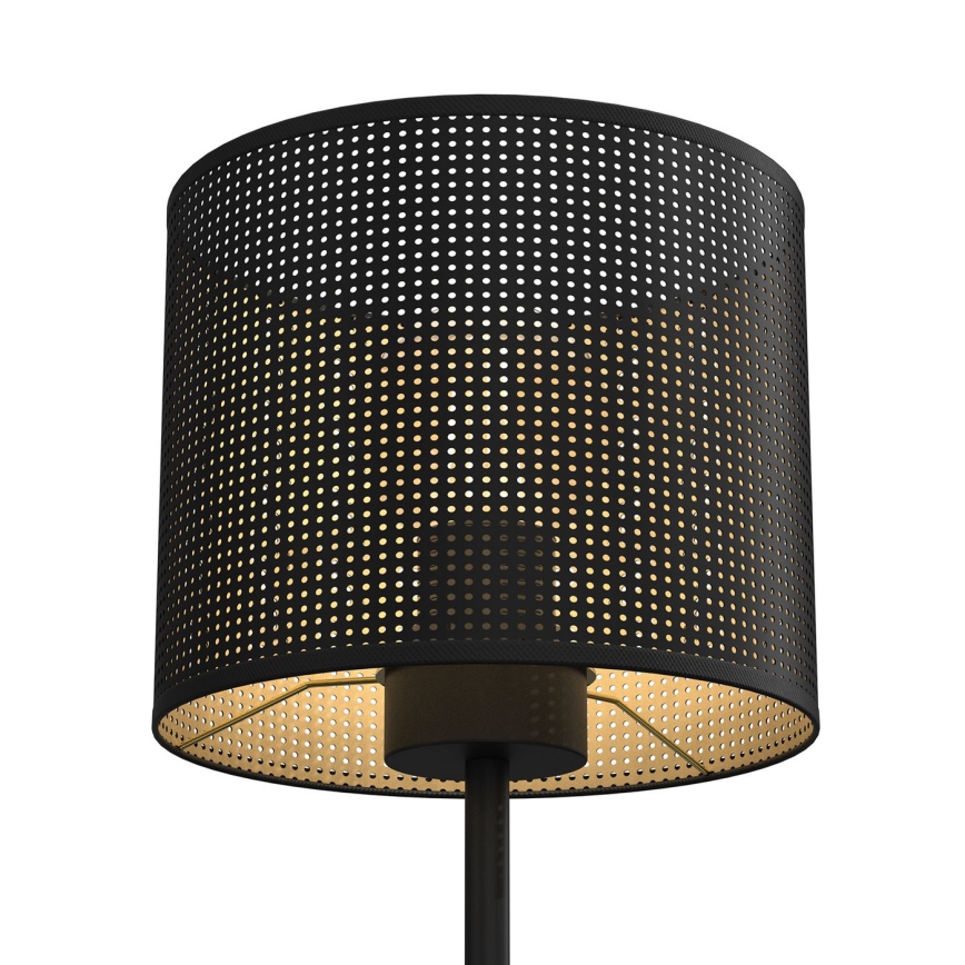 Stolná lampa LOFT SHADE 1xE27/60W/230V pr. 18 cm čierna/zlatá