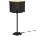 Stolná lampa LOFT SHADE 1xE27/60W/230V pr. 25 cm čierna/zlatá