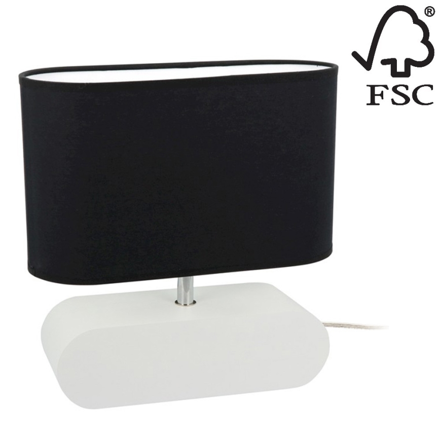 Stolná lampa MARINNA 1xE27/25W/230V buk – FSC certifikované