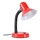 Stolná lampa MENTOR 1xE27/15W/230V červená